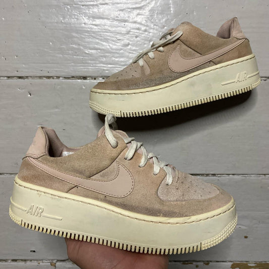 Nike Air Force 1 Platform Pink (UK 3)