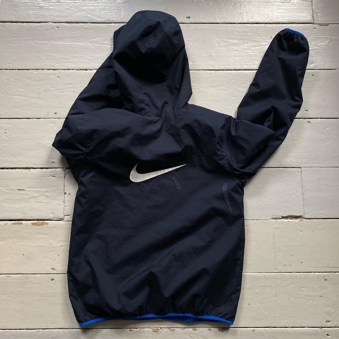 Nike Blue Big Swoosh Jacket (XL)