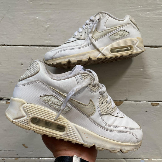 Nike Air Max 90 White (UK 5.5)