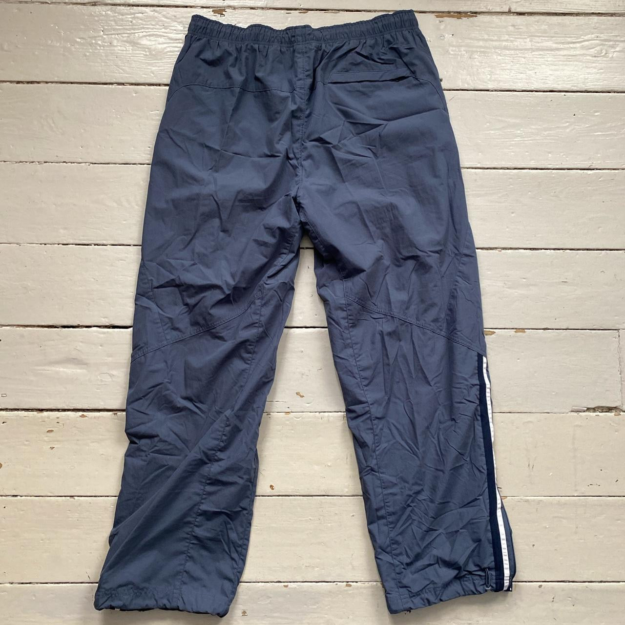 Nike Vintage Swoosh Navy Shell Bottoms (XXL)