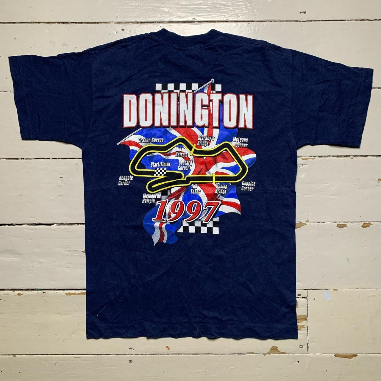 Donington 1997 Motorbike Vintage T Shirt (Medium)