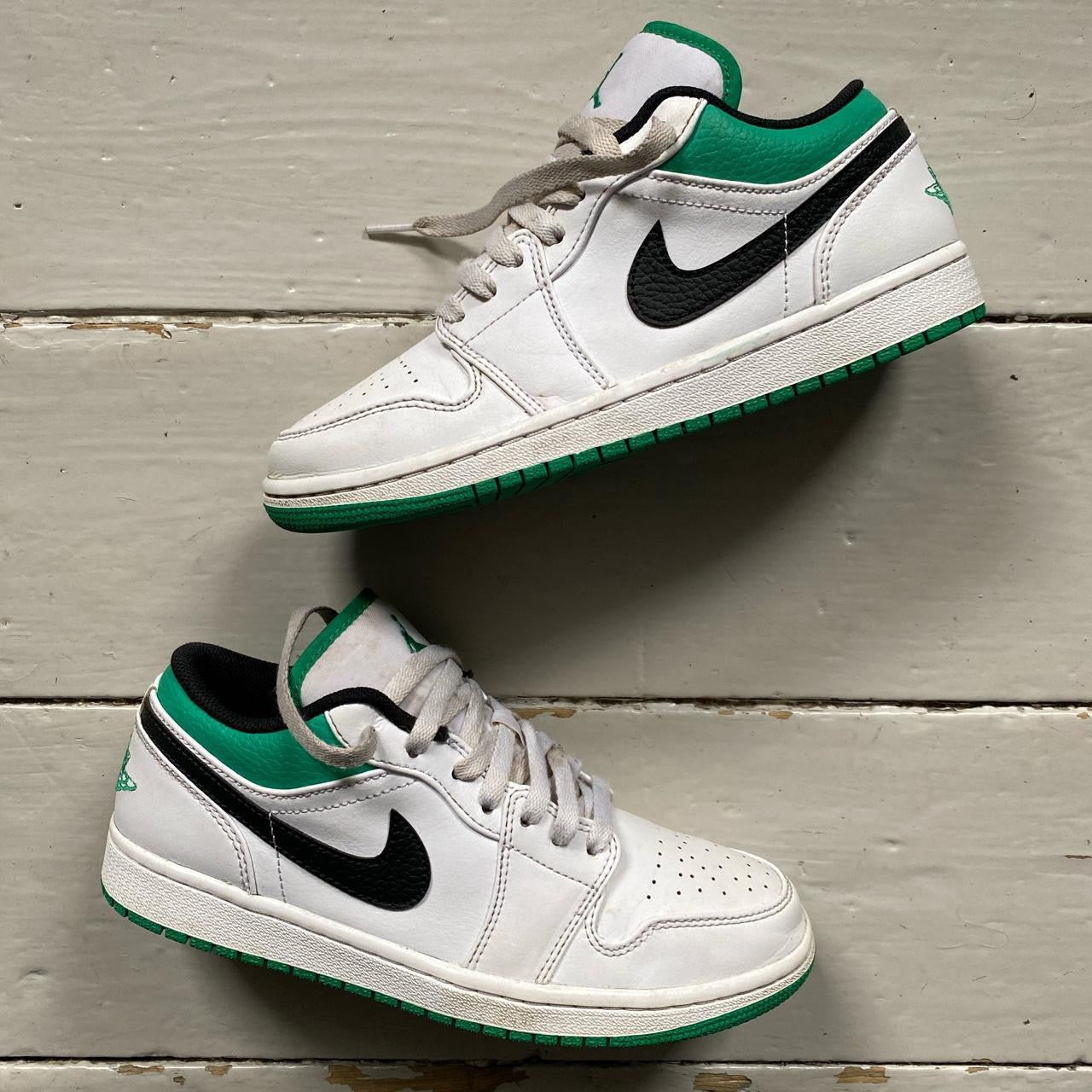 Jordan 1 Low Lucky Green (UK 6)