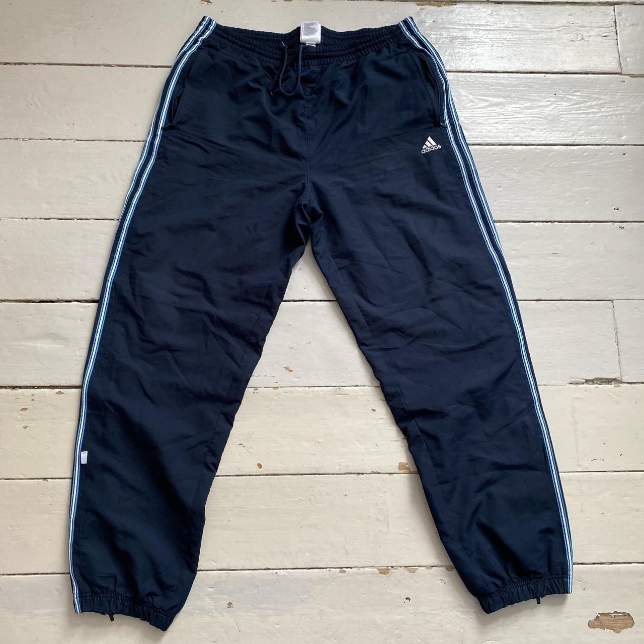 Adidas Navy Shell Bottoms (XL)