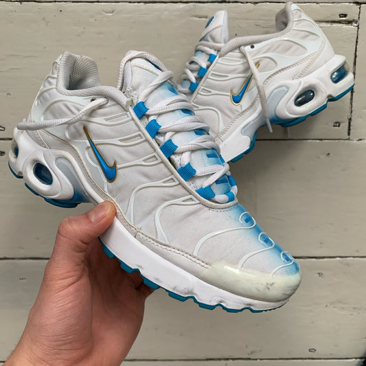 Nike TN White and Baby Blue (UK 5.5)