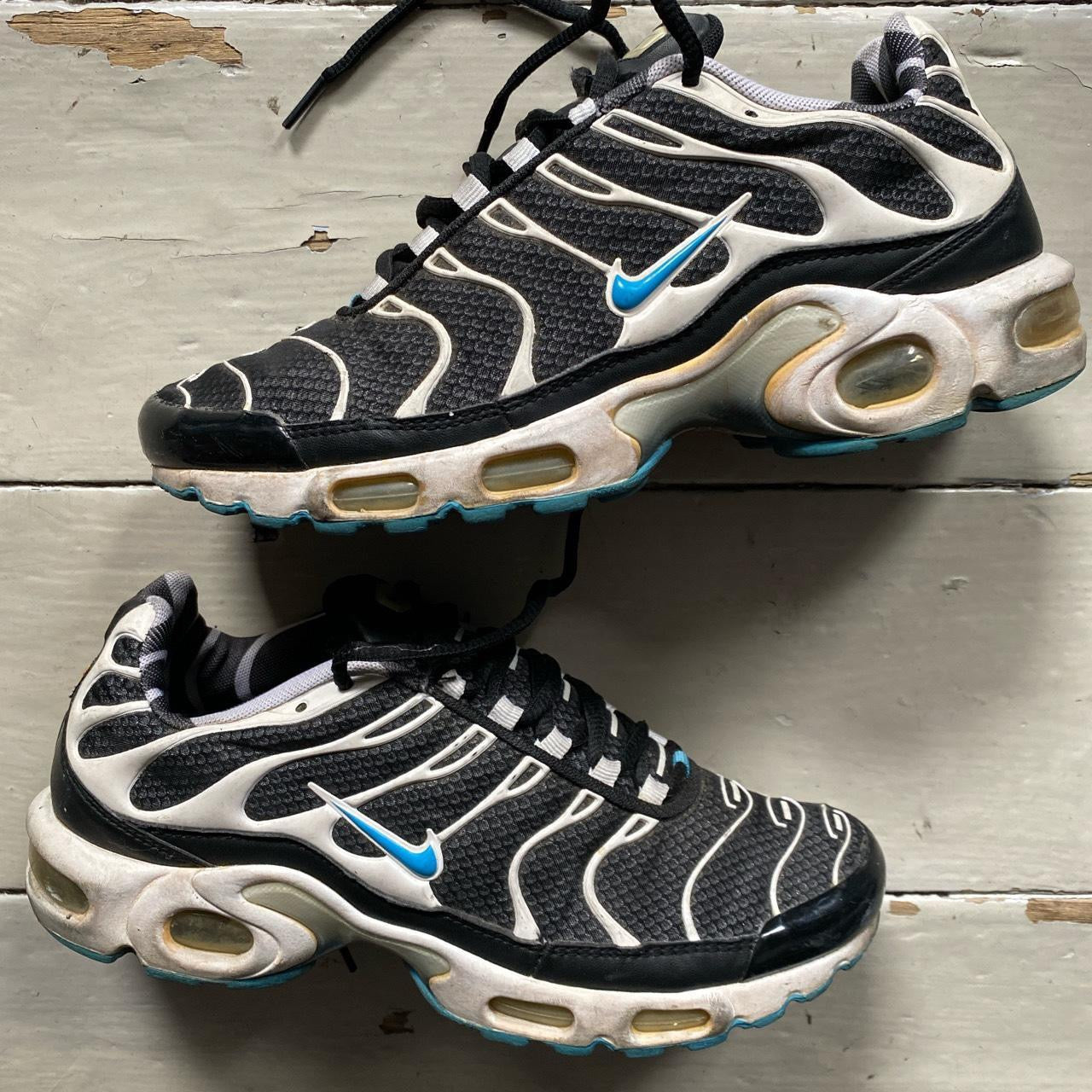 Nike TN Air Max Plus Black Vivid Blue (UK 7)