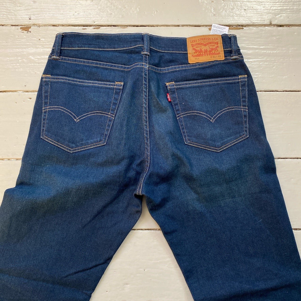 Levis 751 Navy Jeans (34/30)