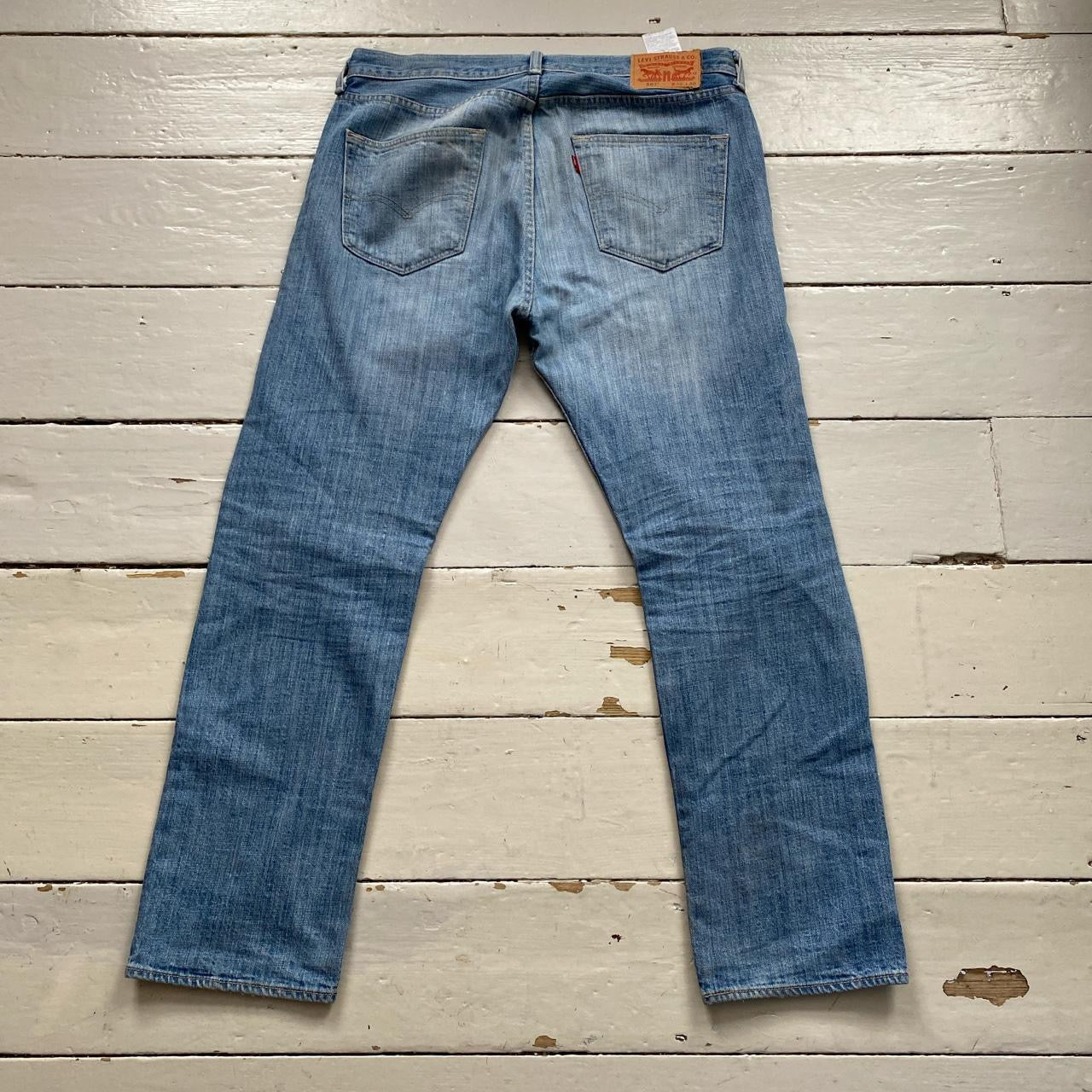 Levis 501 Light Blue Jeans (32/30)