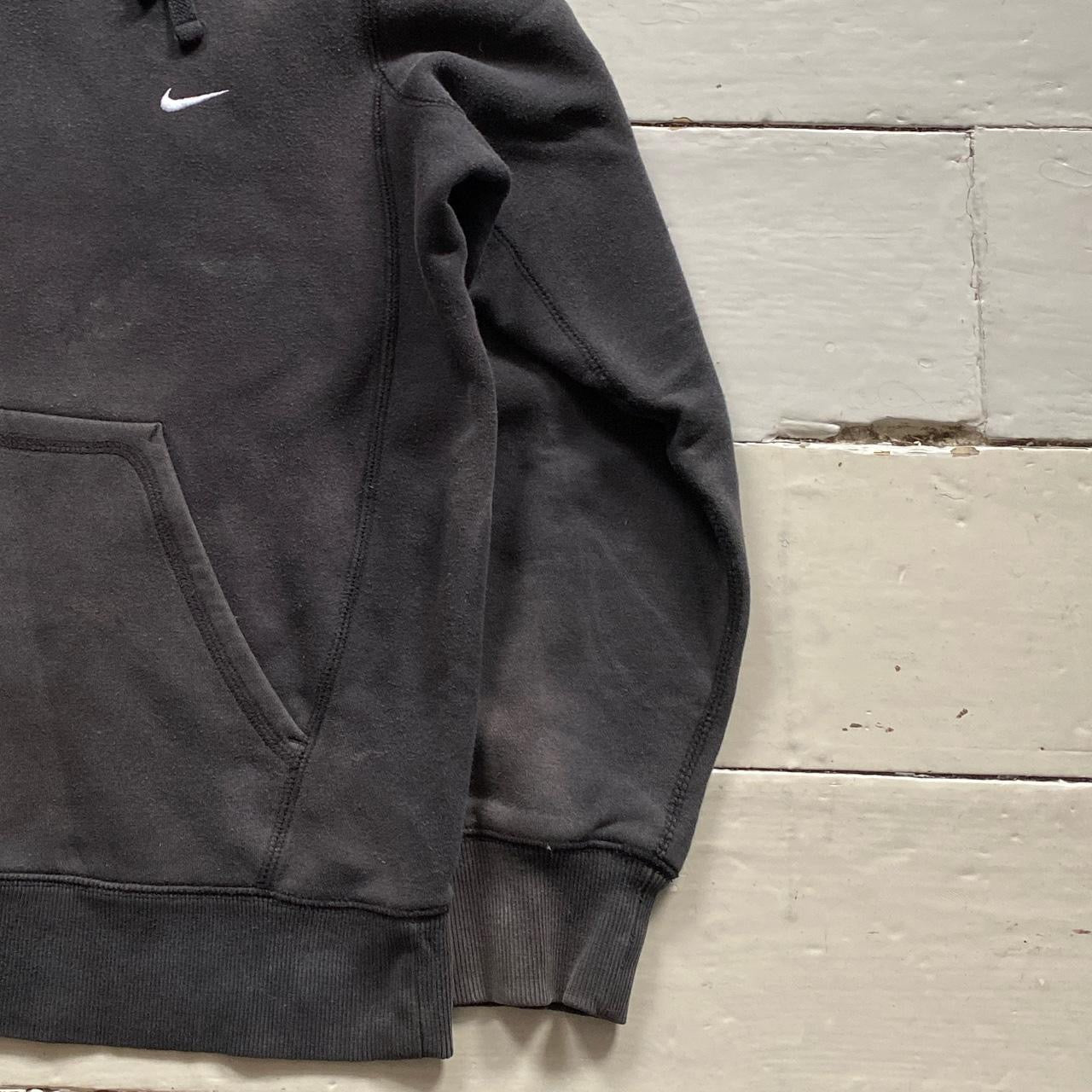 Nike Swoosh Black Hoodie (Medium)