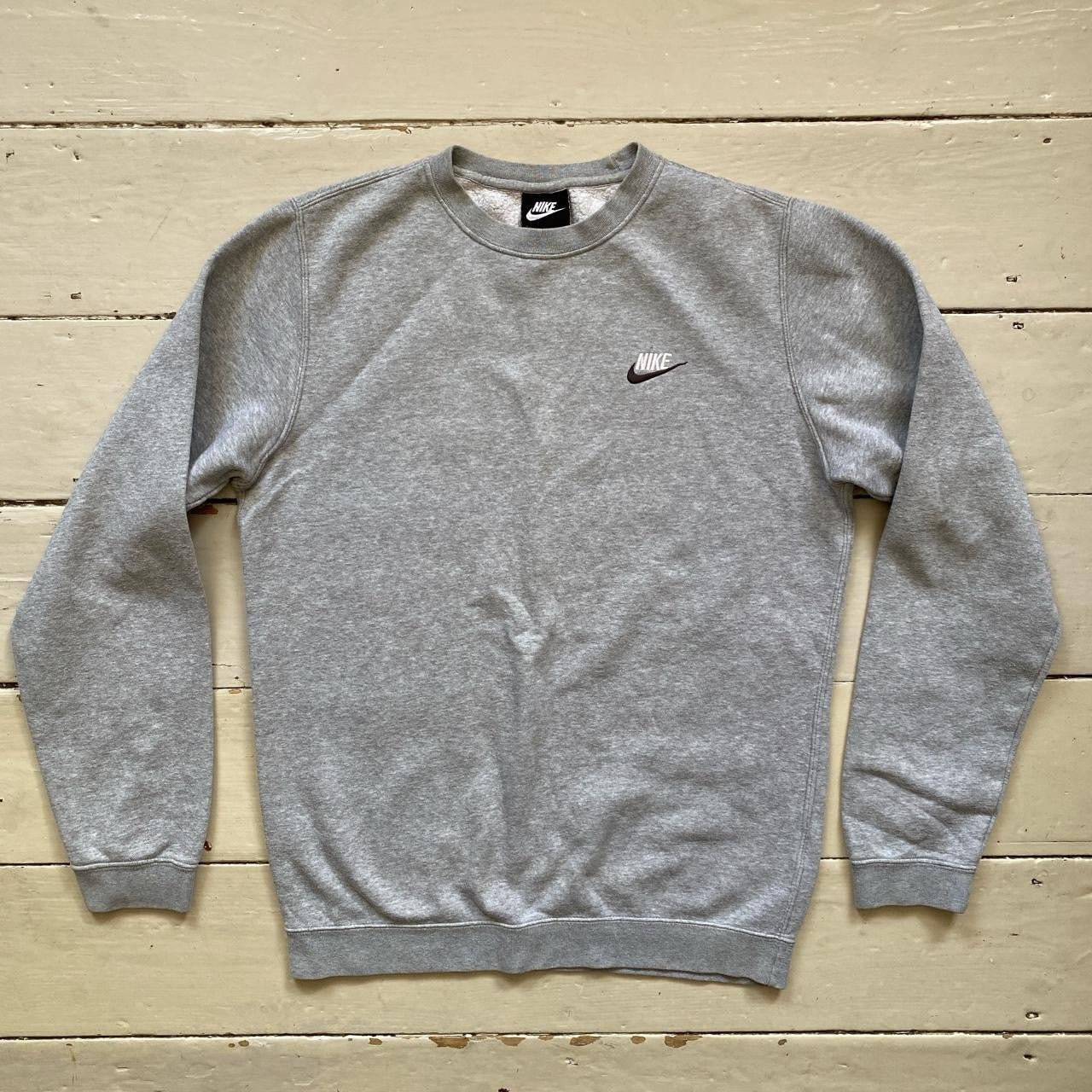 Nike Swoosh Jumper Grey (Small)