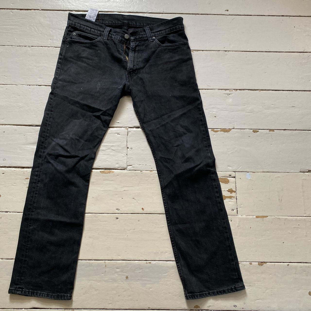 Levis 505 Black Jeans (34/32)