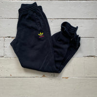 Adidas Original Black Joggers (Small)
