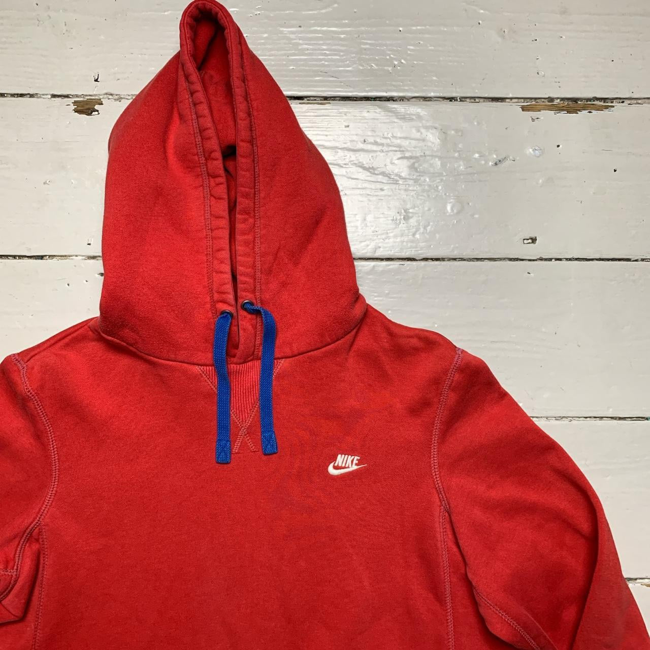 Nike Vintage Red Hoodie (Medium)