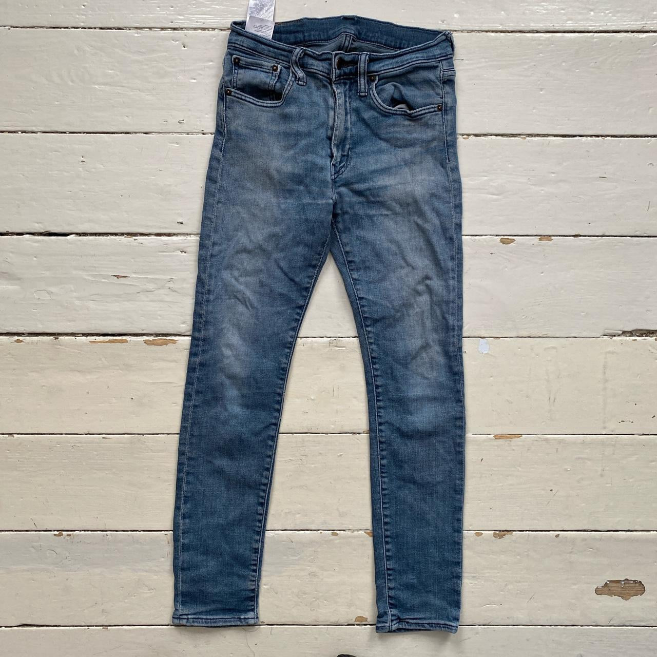 Levis 519 Skinny Blue Jeans (30/28)