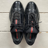 Prada Americas Cup Patent Black (UK 9)