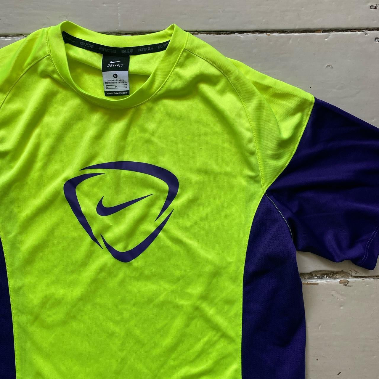 Nike Football Vintage Neon Jersey (Small)