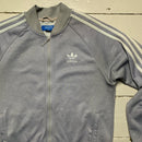 Adidas SST Silver Tracksuit Jacket (Small)