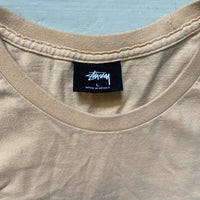 Stussy Peach Long Sleeve T Shirt (Large)