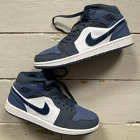 Jordan 1 Mid Obsidian Sanded Purple (UK 10)