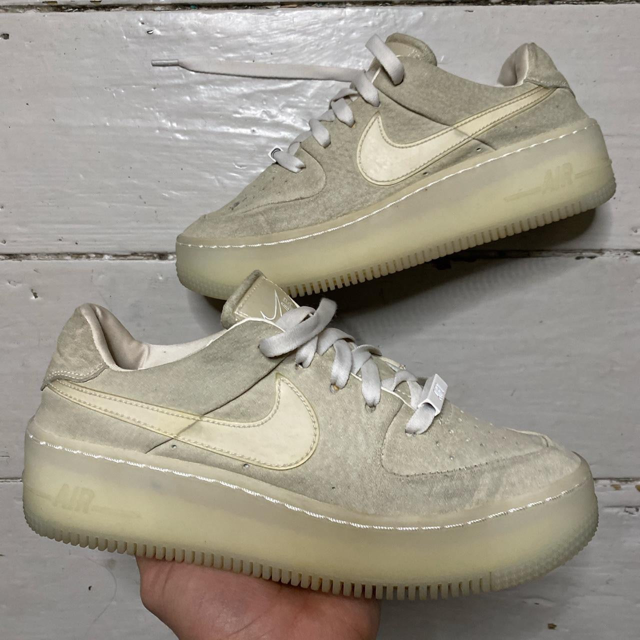Nike Air Force 1 Platform Cream (UK 5)