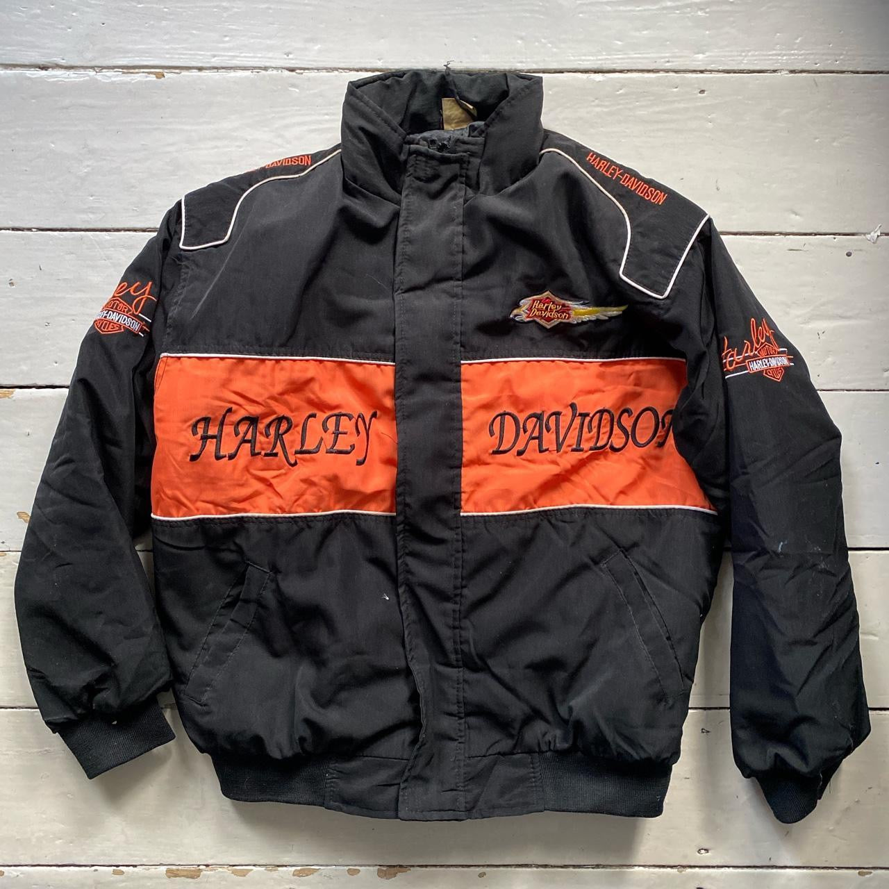 Harley Davidson Vintage Bomber Jacket (Medium)