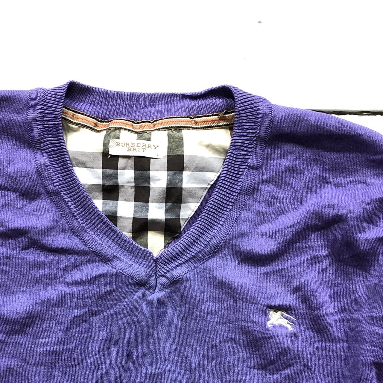 Burberry Brit Purple Jumper (Large)