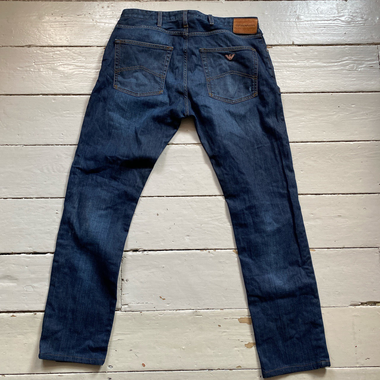 Armani Navy Slim Jeans (34/30)