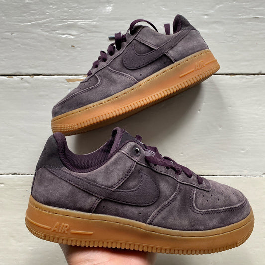 Nike Air Force 1 Purple Suede (UK 4)
