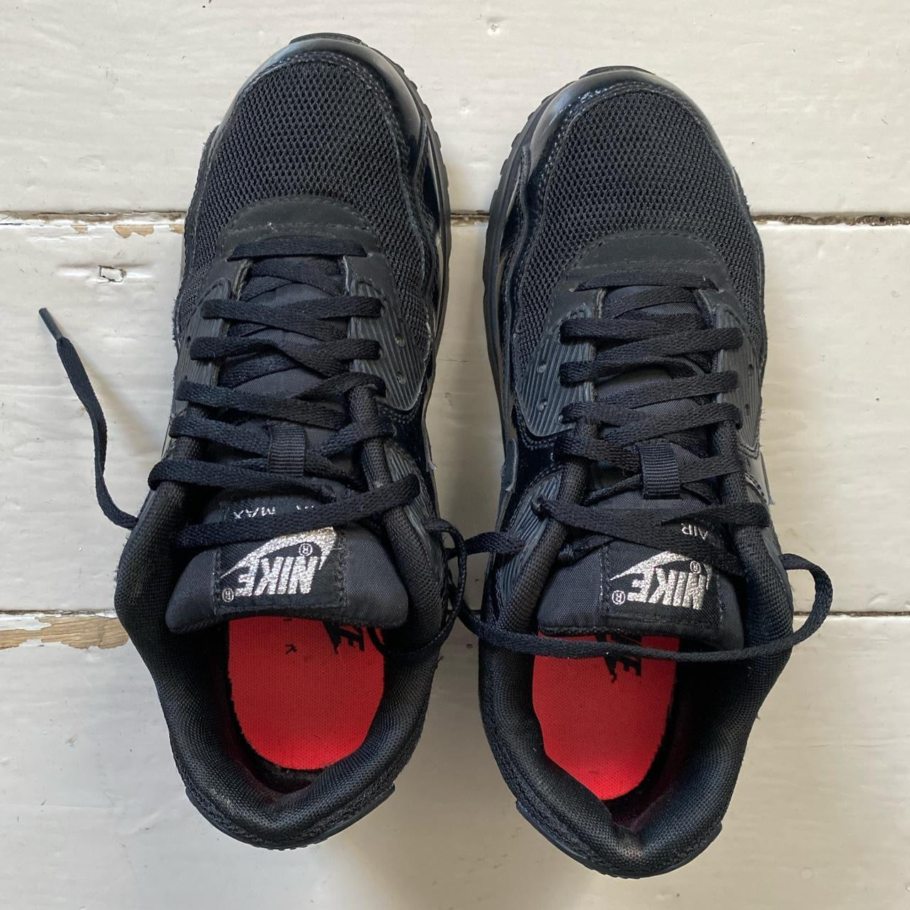 Nike Air Max 90 Black Patent (UK 6)