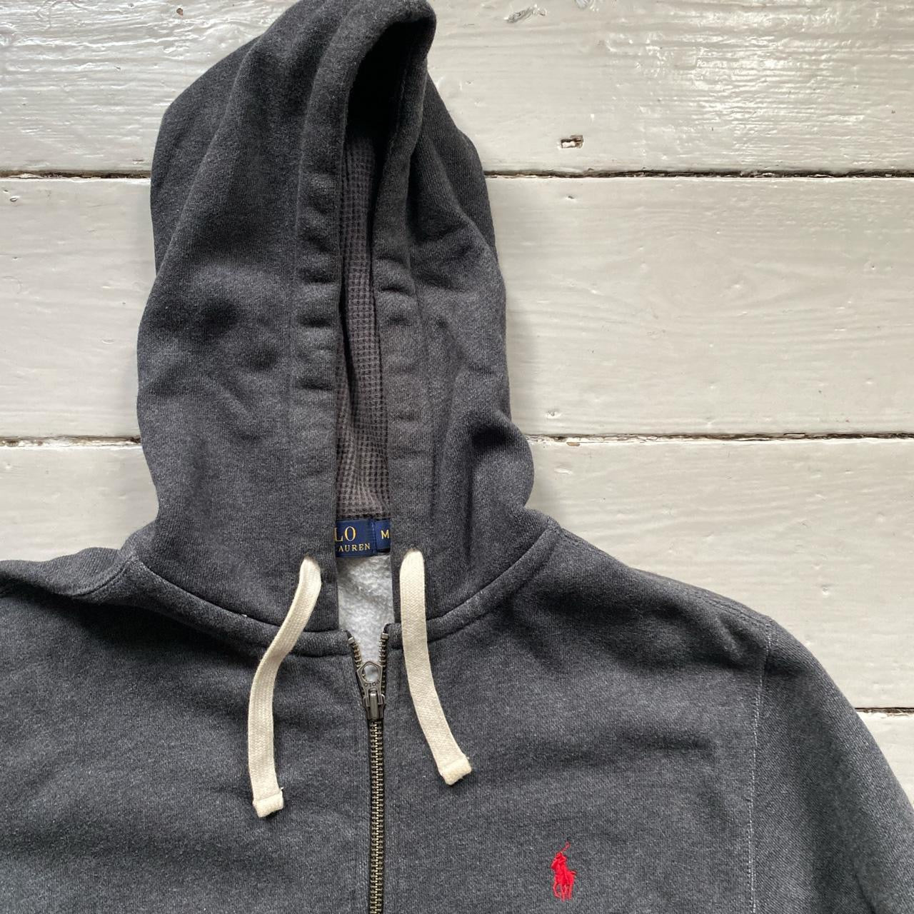 Ralph Lauren Polo Grey Hoodie (Medium)