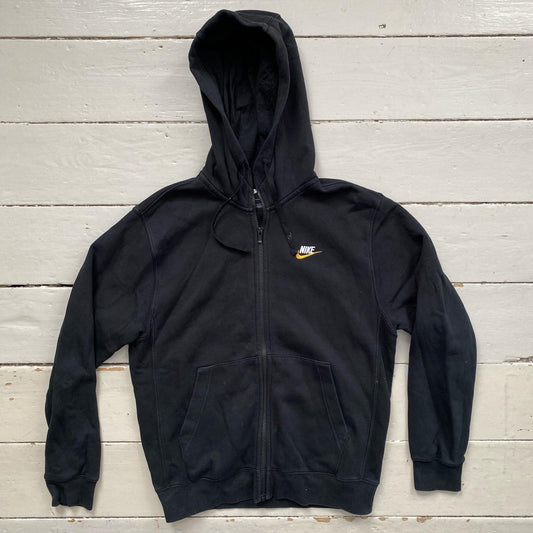 Nike Swoosh Black Hoodie (Small)