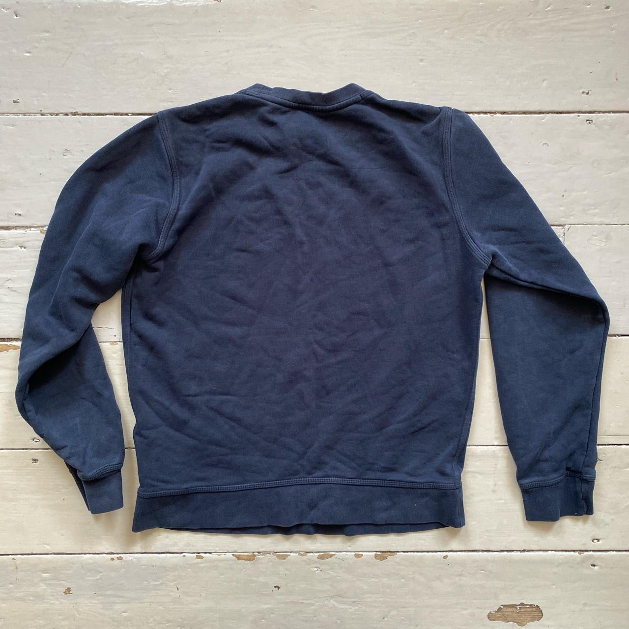 Nike Swoosh Navy Jumper (Medium)