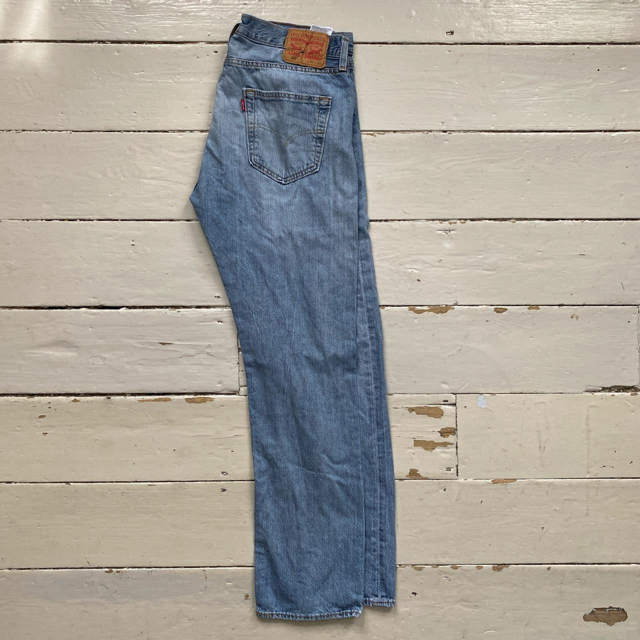 Levis 501 Light Blue Jeans (34/32)