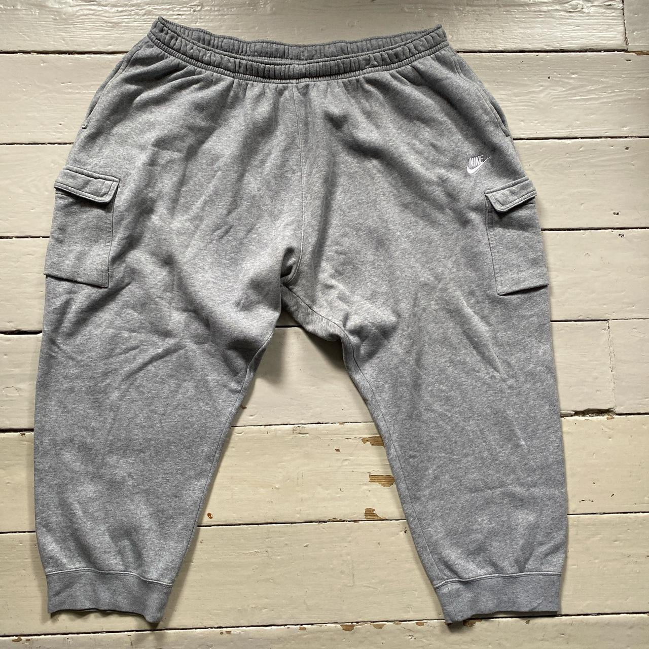 Nike Swoosh Grey cargo Joggers (4XL)