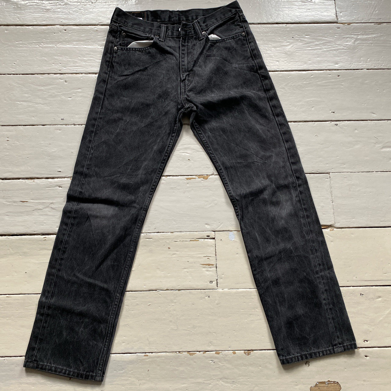 Levis 505 Light Charcoal Jeans (32/30)