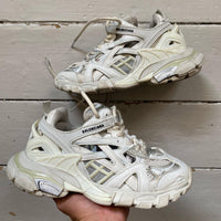 Balenciaga Track White Trainers (UK 3)
