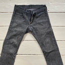 Levis 511 Charcoal Slim Jeans (30/32)