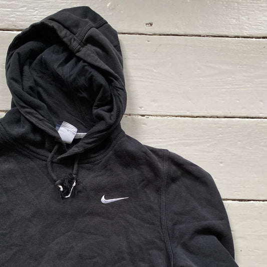 Nike Swoosh Black Hoodie (Small)