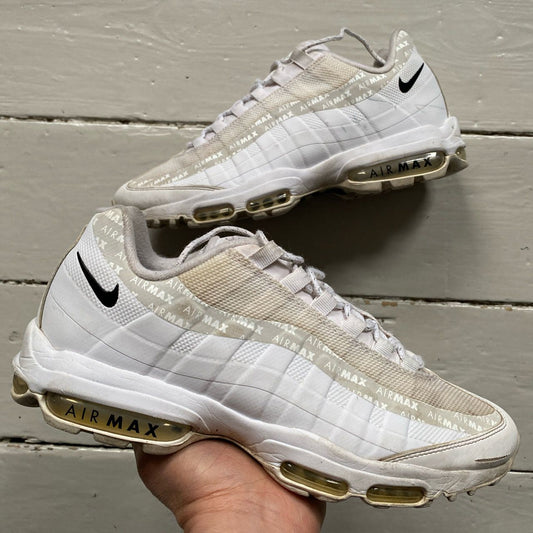 Nike Air Max 95 White and Black (UK 9)