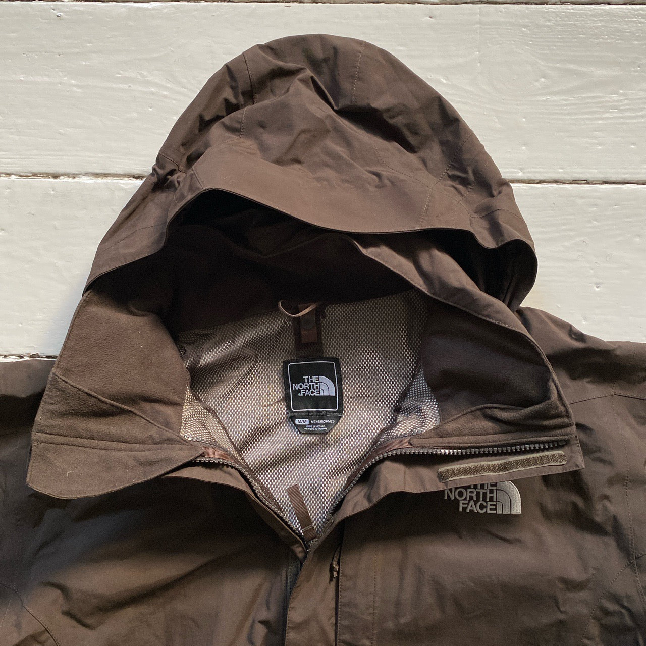 The North Face Brown HyVent Jacket (Medium)