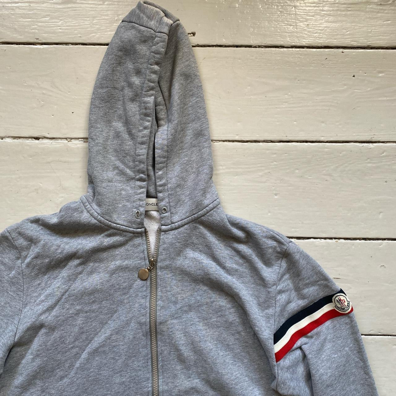 Moncler Vintage Grey Hoodie (XXL)