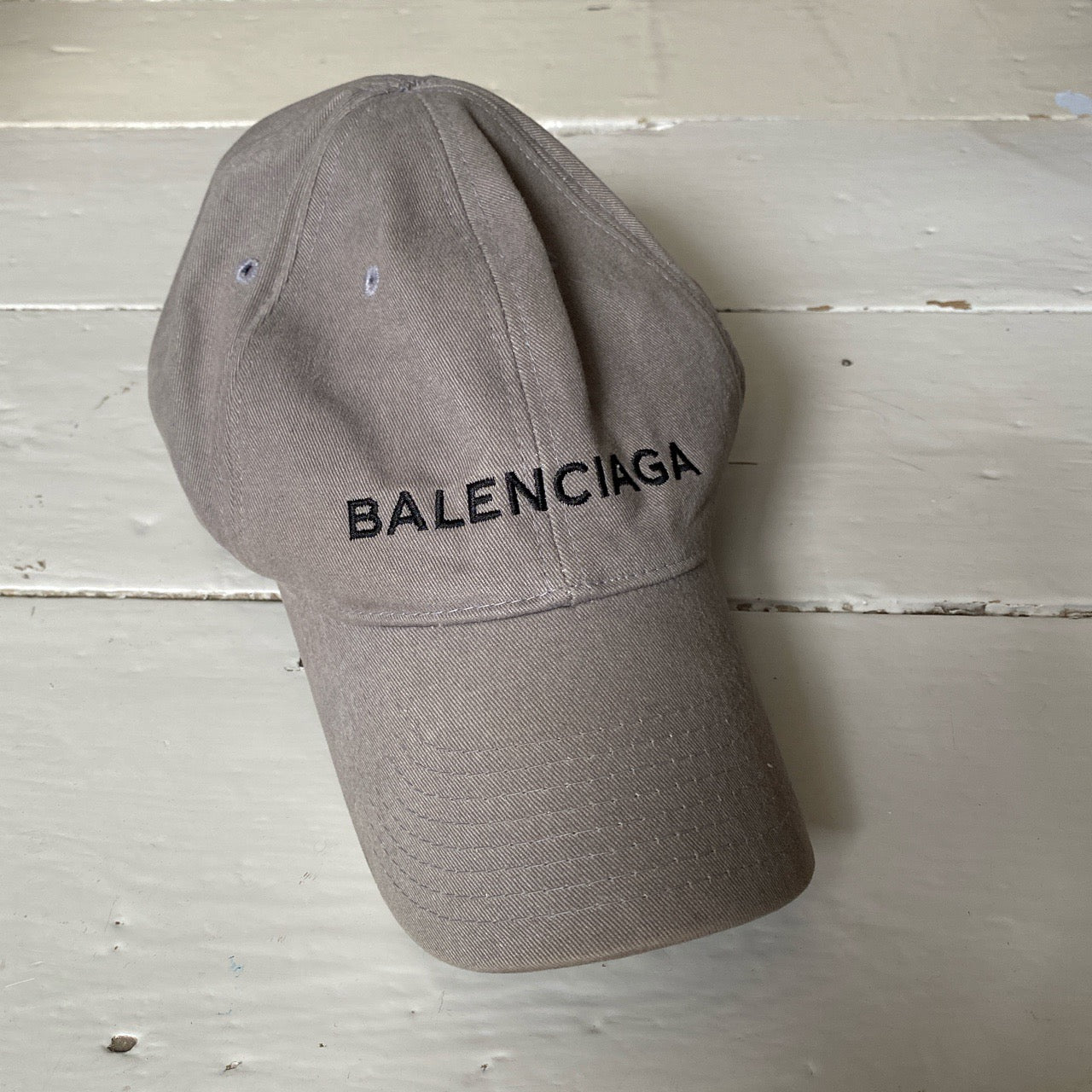 Balenciaga Spellout Grey Cap