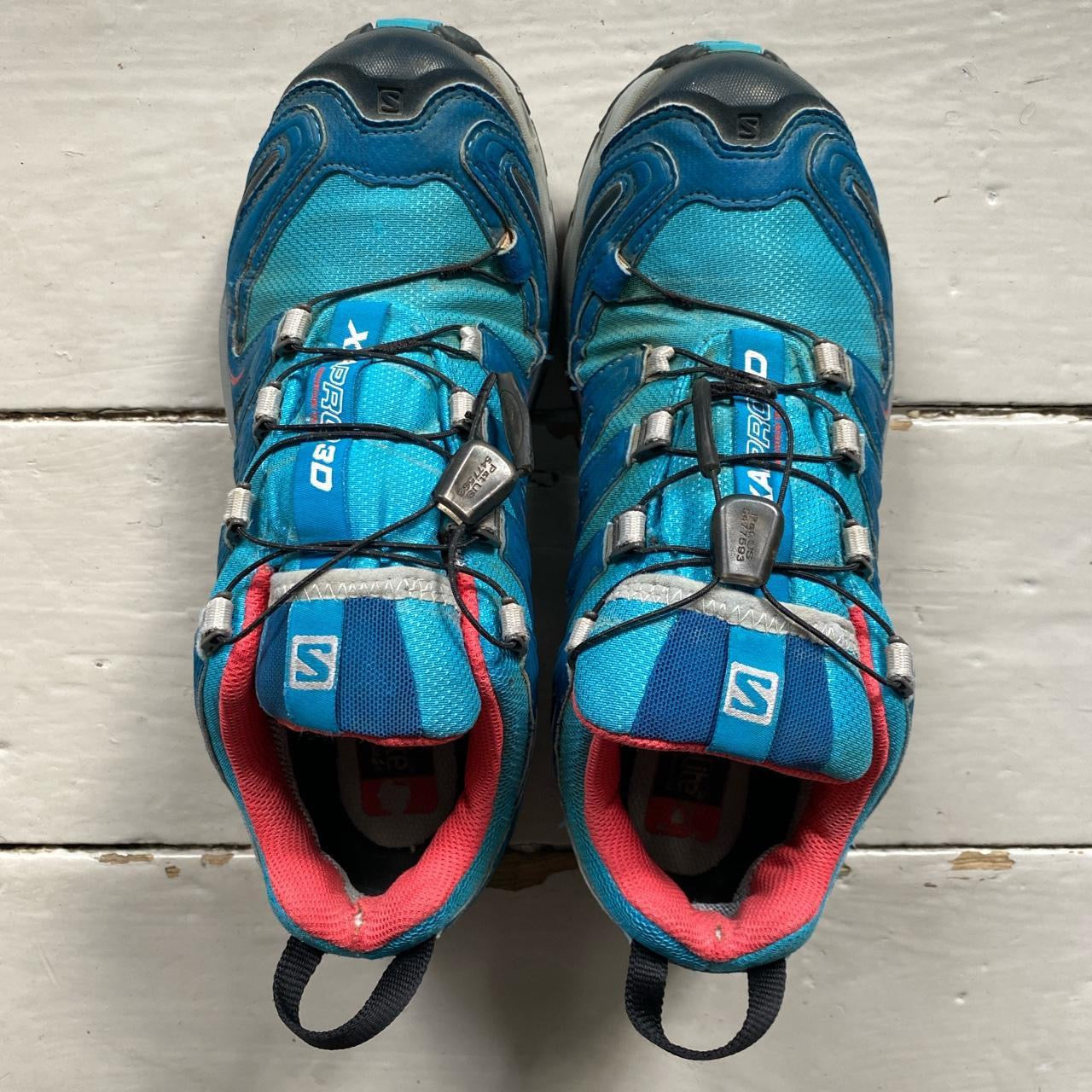 Salomon XA Pro Blue and Pink (UK 6.5)