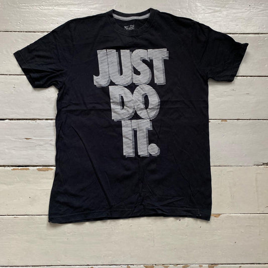 Nike JUST DO IT black T Shirt (Large)