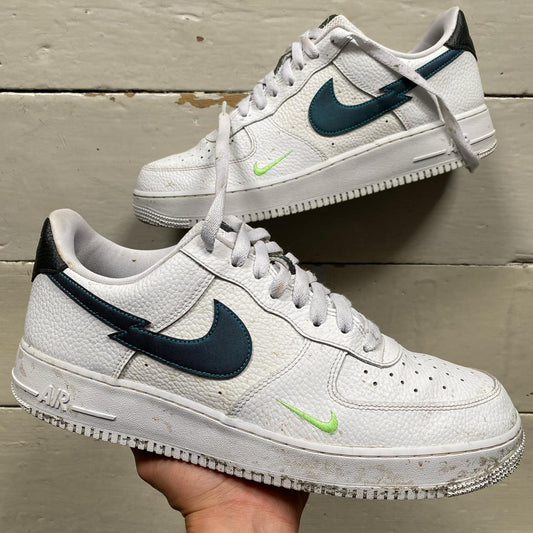 Nike Air Force 1 White and Blue (UK 11)