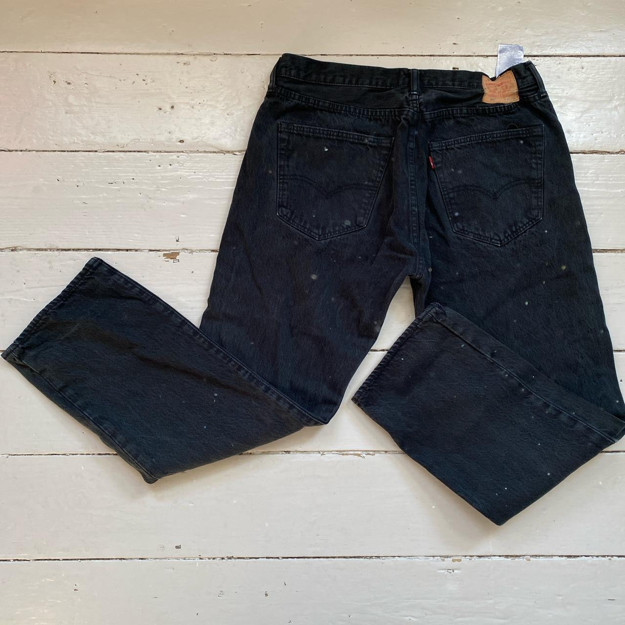 Levis 501 Black Jeans (36/30)