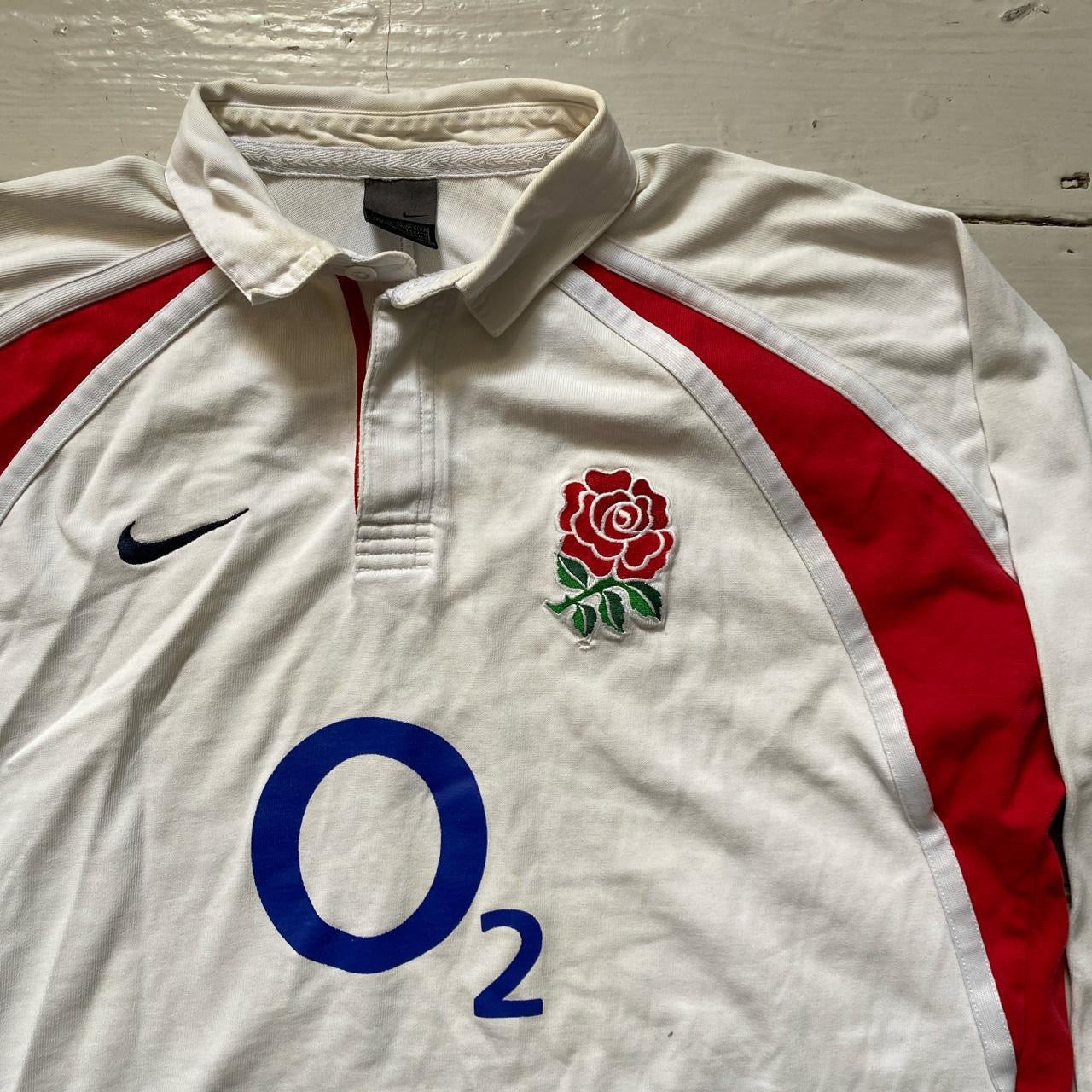 Nike O2 England Rugby Polo (XL)