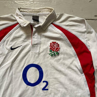 Nike O2 England Rugby Polo (XL)