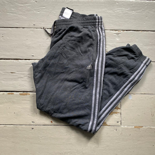 Adidas Grey Joggers (Large)