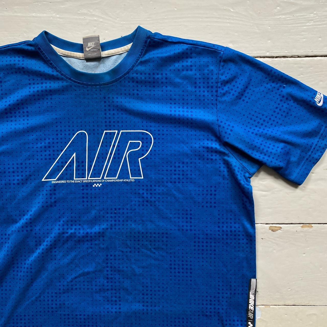 Nike Air Vintage Blue T Shirt (XXL)