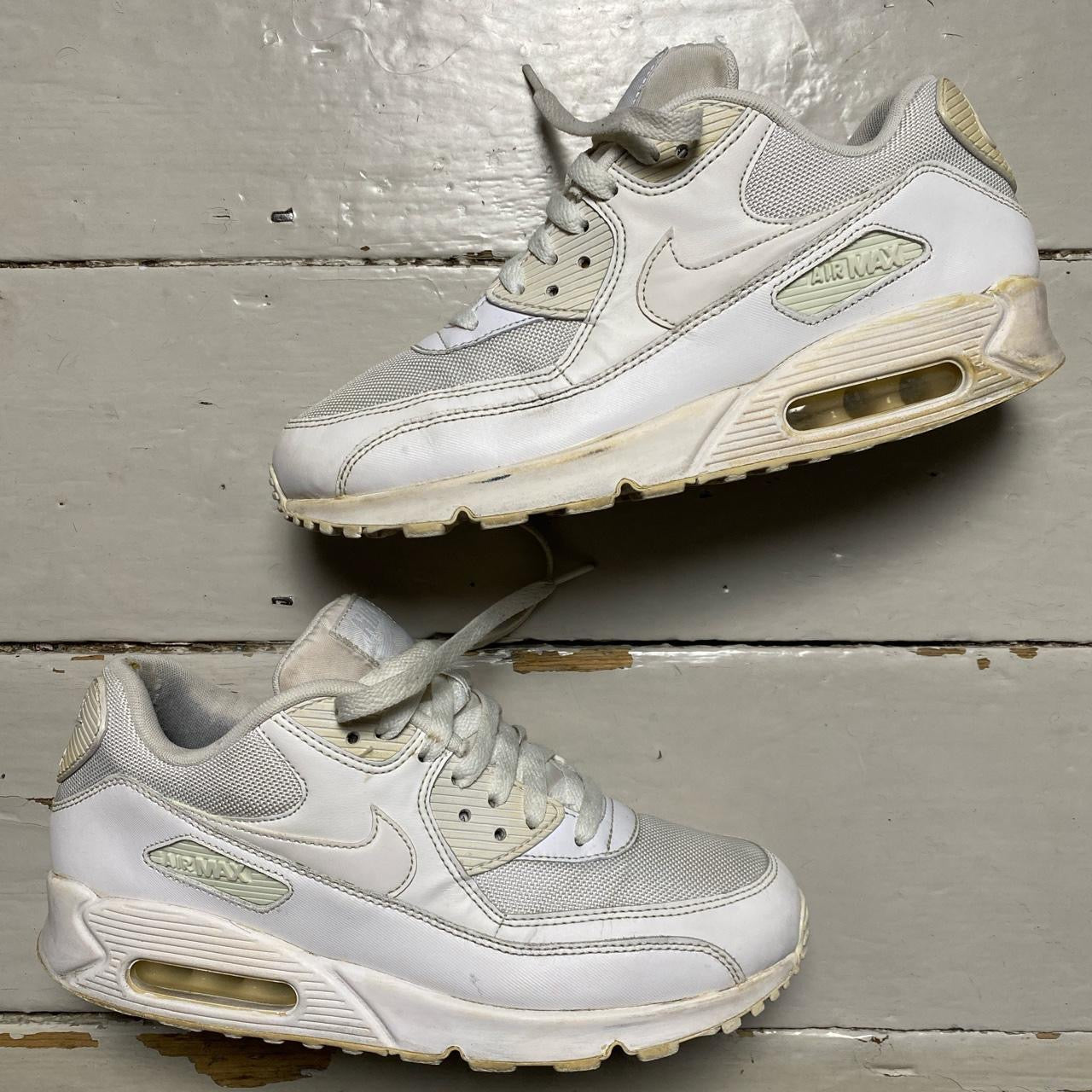 Nike Air Max 90 White (UK 8)